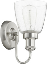 Sconces Single Glass by Quorum ( 19 | 548-1-65 548 Wall Mounts ) 