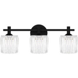 Bathroom Fixtures Three Lights by Quoizel ( 10 | SPD8622MBK Spade ) 