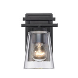 Sconces Single Glass by Trans Globe Imports ( 110 | 22491 BK Iris ) 