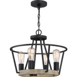 Mini Chandeliers Open Frame by Quoizel ( 10 | BRT2817GK Brockton ) 