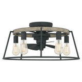 Fans Fandeliers by Quoizel ( 10 | BRT3124GK Brockton ) 