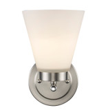 Sconces Single Glass by Trans Globe Imports ( 110 | 71801 BN Fifer ) 