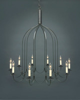 Large Chandeliers Candle by Northeast Lantern ( 196 | 939-DB-LT10 Chandelier ) 