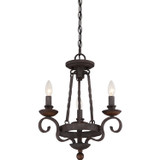 Mini Chandeliers Candle by Quoizel ( 10 | NBE5303RK Noble ) 