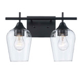 Bathroom Fixtures Two Lights by Trans Globe Imports ( 110 | 71832 BK Kieran ) 
