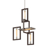 Pendants Open Frame by Troy Lighting ( 67 | F6184-TBZ/SS Enigma ) 