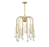 Mid. Chandeliers Glass Down by Savoy House ( 51 | 1-6686-6-127 Anholt ) 