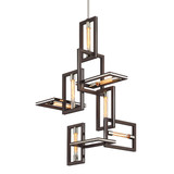 Pendants Open Frame by Troy Lighting ( 67 | F6187-TBZ/SS Enigma ) 
