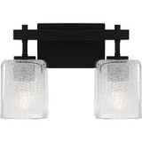 Bathroom Fixtures Two Lights by Quoizel ( 10 | BTH8613MBK Brenthouse ) 