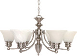 Mid. Chandeliers Glass Up by Nuvo Lighting ( 72 | 60-356 Empire ) 