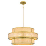 Pendants Drum Shade by Quoizel ( 10 | STO2824BRG Stoneland ) 
