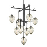 Large Chandeliers Glass Shade by Troy Lighting ( 67 | F6207-GRA/BCR Brixton ) 
