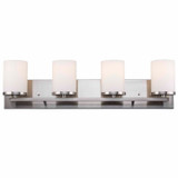 Bathroom Fixtures Four Lights by Trans Globe Imports ( 110 | 71844 BN Nico ) 
