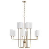 Mid. Chandeliers Candle by Quorum ( 19 | 698-12-80 Charlotte ) 