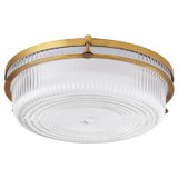 Flush Mounts Glass Down by Quorum ( 19 | 368-14-47 Emory ) 