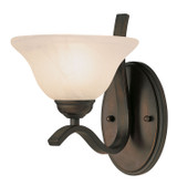 Sconces Single Glass by Trans Globe Imports ( 110 | 2825 ROB Hollyslope ) 