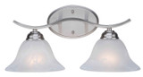 Bathroom Fixtures Two Lights by Trans Globe Imports ( 110 | 2826 BN Hollyslope ) 