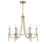 Mid. Chandeliers Candle by Savoy House ( 51 | 1-7716-6-195 Mayfair ) 