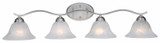 Bathroom Fixtures Four Lights by Trans Globe Imports ( 110 | 2828 BN Hollyslope ) 