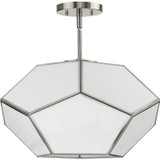 Semi-Flush Mts. Glass Down by Progress Lighting ( 54 | P350261-009 Latham ) 