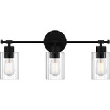 Bathroom Fixtures Three Lights by Quoizel ( 10 | CAP8623MBK Caputo ) 