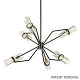 Mid. Chandeliers Starburst by Troy Lighting ( 67 | F6326-TBK/PN Raef ) 