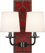 Sconces Double Candle by Robert Abbey ( 165 | Z1031 Williamsburg Lightfoot ) 