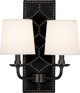 Sconces Double Candle by Robert Abbey ( 165 | Z1035 Williamsburg Lightfoot ) 