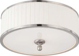 Flush Mounts Drum Shade by Nuvo Lighting ( 72 | 60-4741 Candice ) 