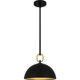 Pendants Metal Shade by Quoizel ( 10 | CEO1812MBK Cleo ) 