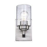 Sconces Single Glass by Trans Globe Imports ( 110 | 80521 BN Mod Pod ) 