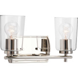 Bathroom Fixtures Two Lights by Progress Lighting ( 54 | P300155-104 Adley ) 