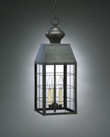 Exterior Hanging by Northeast Lantern ( 196 | 8352-DB-LT3-CLR Woodcliffe ) 