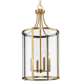 Foyer/Hall Lanterns Glass w/Frame by Progress Lighting ( 54 | P500391-163 Gilliam ) 