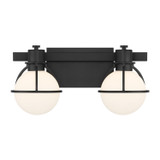 Bathroom Fixtures Two Lights by Savoy House ( 51 | 8-1060-2-BK Pierce ) 