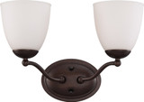 Bathroom Fixtures Two Lights by Nuvo Lighting ( 72 | 60-5132 Patton ) 
