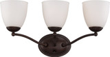 Bathroom Fixtures Three Lights by Nuvo Lighting ( 72 | 60-5133 Patton ) 