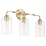 Bathroom Fixtures Three Lights by Quorum ( 19 | 598-3-80 Charlotte ) 