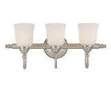 Bathroom Fixtures Three Lights by Savoy House ( 51 | 8-1062-3-SN Brunswick ) 