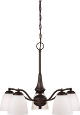 Mid. Chandeliers Glass Down by Nuvo Lighting ( 72 | 60-5143 Patton ) 