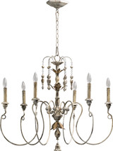 Mid. Chandeliers Candle by Quorum ( 19 | 6006-6-70 Salento ) 