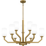 Mid. Chandeliers Glass Up by Quoizel ( 10 | CVR5034AB Cavalier ) 