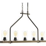 Linear/Island 4 Light + by Progress Lighting ( 54 | P400055-020 Barnes Mill ) 