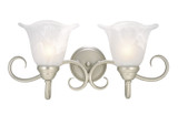 Bathroom Fixtures Two Lights by Vaxcel ( 63 | BL-VLD002BN Bella ) 