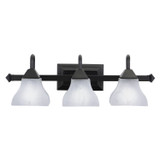 Bathroom Fixtures Three Lights by Vaxcel ( 63 | VL26303OBB Cardiff ) 