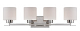 Bathroom Fixtures Four Lights by Nuvo Lighting ( 72 | 60-5204 Parallel ) 