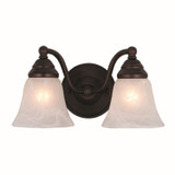 Bathroom Fixtures Two Lights by Vaxcel ( 63 | VL35122OBB Standford ) 
