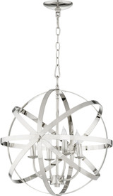 Mini Chandeliers Sphere by Quorum ( 19 | 6009-4-62 Celeste ) 