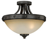 Semi-Flush Mts. Bowl Style by Vaxcel ( 63 | C0077 Halifax ) 