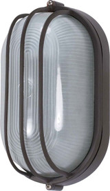 Exterior Wall Mt./Flush by Nuvo Lighting ( 72 | 60-525 Die Cast Bulk Heads Architectural Bronze ) 